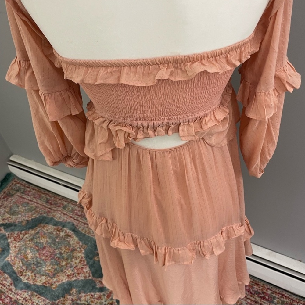 SPELL GYPSY x Free People Mermaid Off Shoulder Midi Dress - Picture 7 of 9